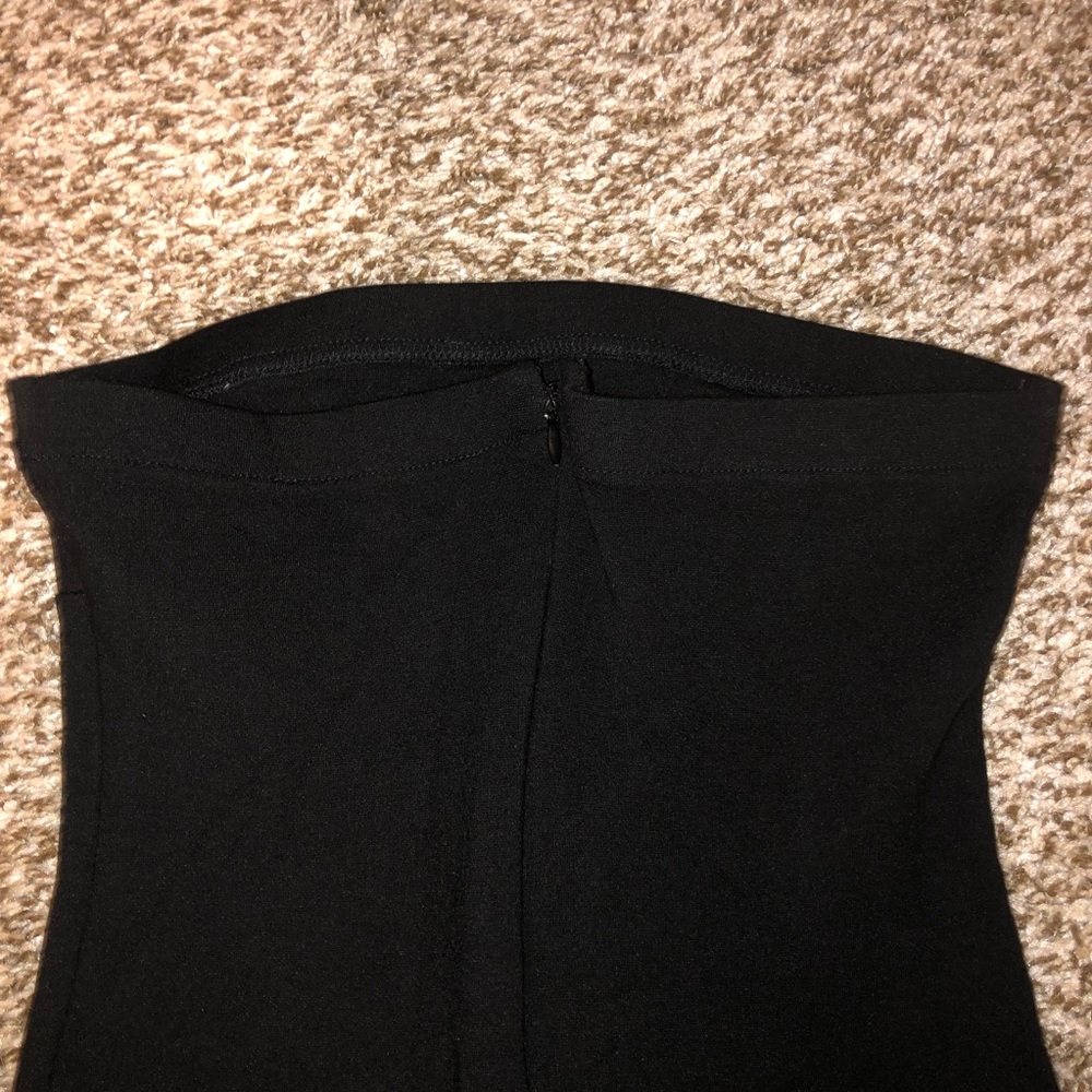 Forever 21 Black Strapless Fitted Dress - Picture 7 of 7